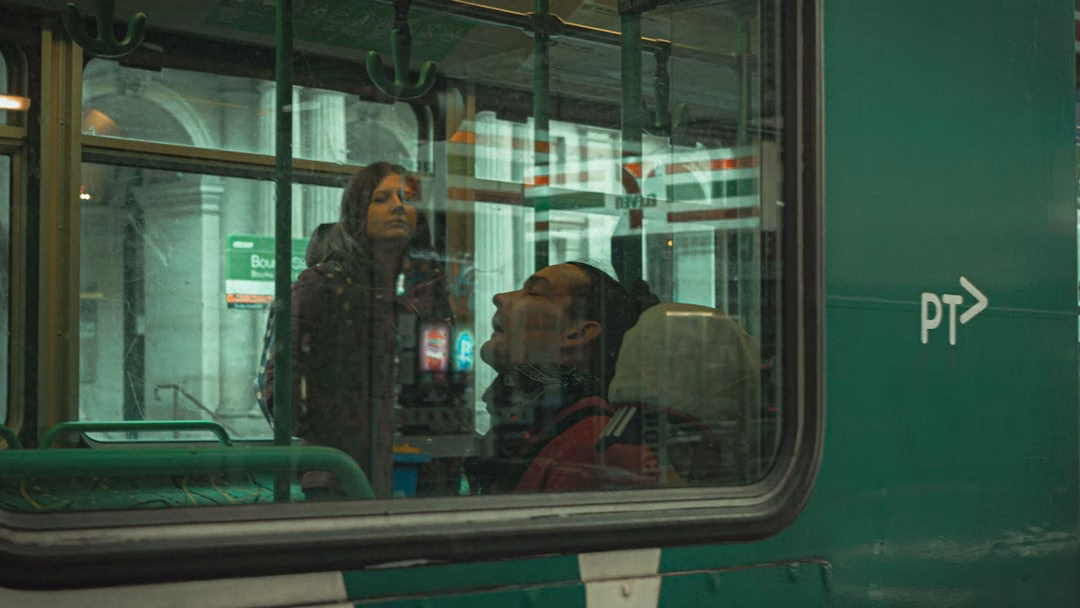 Photo Peaceful person sleeping